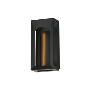 Brasilia LED Outdoor Wall Sconce in Black by ET2