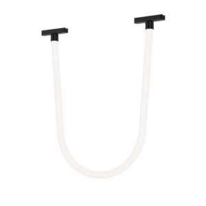 Continuum  Track LED Track Pendant in White  Black by ET2