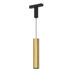 Continuum  Track LED Track Pendant in Natural Aged Brass by ET2