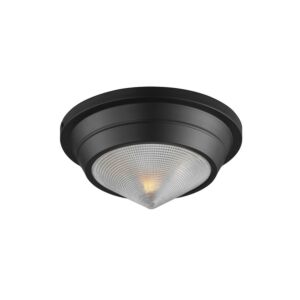 Hargreaves One Light Flush Mount in Black by Maxim