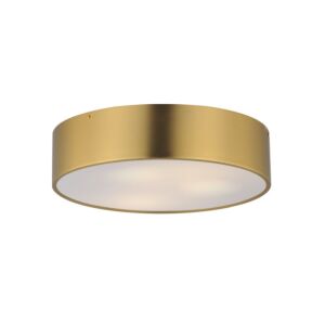 Tommy Three Light Surface Mount in Satin Brass by Maxim