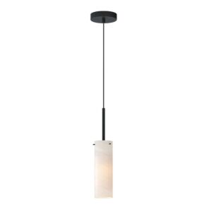 Blizzard One Light Pendant in Black by Maxim