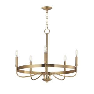 Frankie 5-Light Chandelier in Heritage