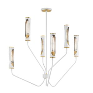 Regent LED Pendant in Light French Gray   Natural Aged Brass by Maxim