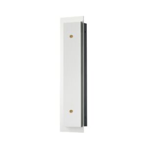 Spectre LED Wall Sconce in Black   Natural Aged Brass by Maxim