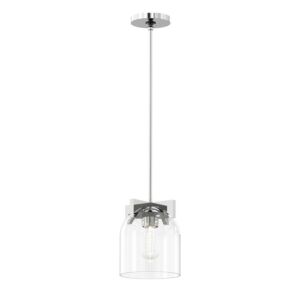 Scoop One Light Pendant in Polished Chrome by Maxim