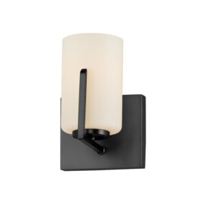 Dart One Light Wall Sconce in Black by Maxim