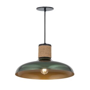 Bingham One Light Pendant in June Bug by Maxim