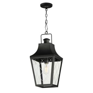 Storybook One Light Outdoor Pendant in Black by Maxim