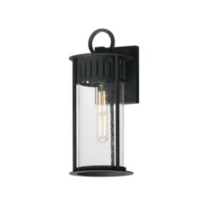 Windsor One Light Outdoor Wall Sconce in Black Patina by Maxim