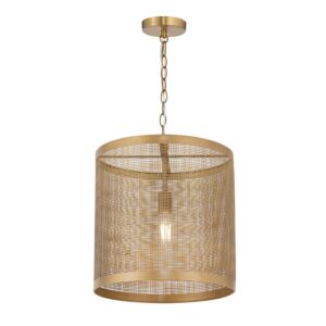 Hatcher One Light Pendant in Gold by Maxim