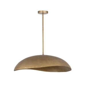 Denarii Two Light Pendant in Natural Gold by Maxim