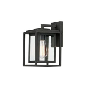 Cabana VX One Light Outdoor Wall Sconce in Black by Maxim