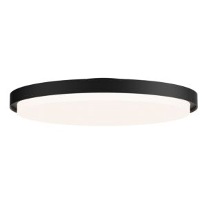 Float LED Flush Mount in Black by Maxim