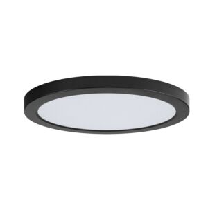 Chip 1-Light LED Flush Mount in Black