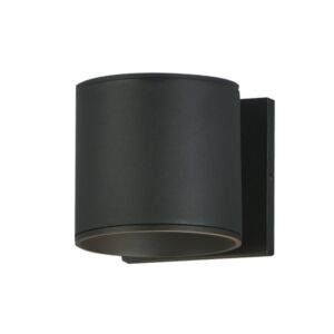 Stout LED Wall Sconce in Black by Maxim