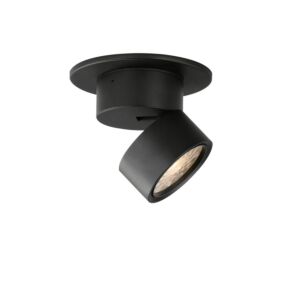 Swinger LED Flush Mount in Black by Maxim