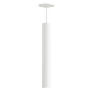 Calibro LED Outdoor Pendant in White by Maxim