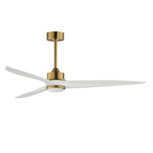 Woodwind 72"Ceiling Fan in Natural Aged Brass by Maxim