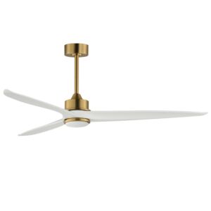 Woodwind 80"Ceiling Fan in Natural Aged Brass by Maxim