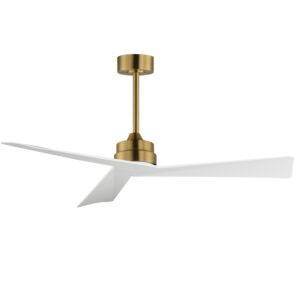 Vortex 52"Ceiling Fan in Natural Aged Brass by Maxim