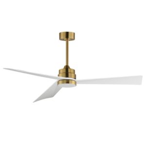 Vortex 60"Ceiling Fan in Natural Aged Brass by Maxim