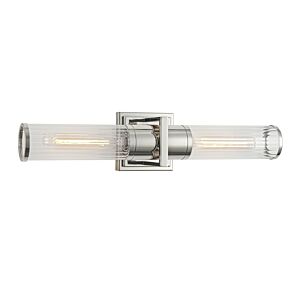 Positano  Bathroom Vanity Light  in Polished Nickel by Artcraft