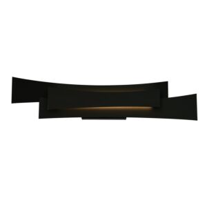 Candora LED Vanity Light in Black by CWI Lighting