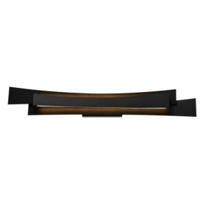 Candora LED Bathroom Vanity Light in Black