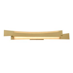 Candora LED Vanity Light in Brass by CWI Lighting