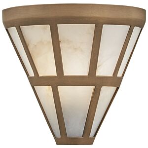 Istria One Light Wall Sconce in Ashen Gold by Metropolitan