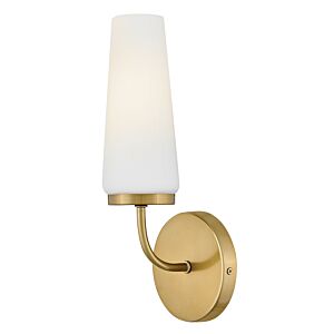 Selma LED Wall Sconce in Gold by Lark