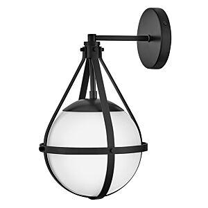 Colby LED Wall Sconce in Black by Lark