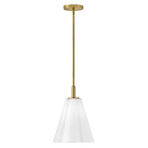 Honey LED Pendant in Lacquered Brass by Lark