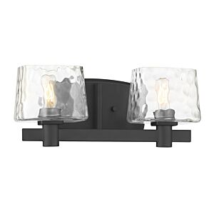 Drysdale Two Light Bath Vanity in Coal by MinkaLavery