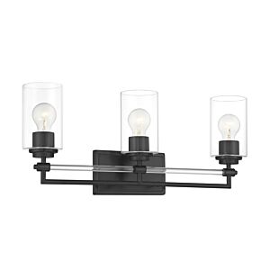 Binsly Three Light Bath Vanity in Coal by MinkaLavery