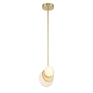 Zill LED Pendant in Lily Gold by MinkaLavery