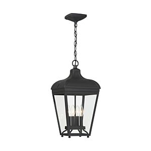 Marquee Four Light Outdoor Pendant in Sand Coal by MinkaLavery