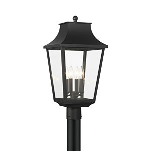 Altimeter Four Light Outdoor Post Lantern in Sand Coal by MinkaLavery