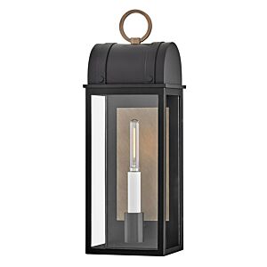 Campbell LED Outdoor Wall Mount in Black by Hinkley