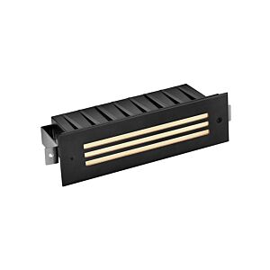 Sparta   Dash LED Brick Light in Stainless Steel Black by Hinkley