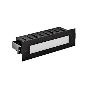 Sparta   Dash LED Brick Light in Stainless Steel Black by Hinkley