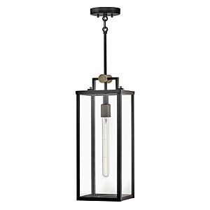 Catalina LED Hanging Lantern in Black by Hinkley