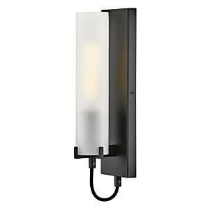 Ryden LED Wall Sconce in Black by Hinkley