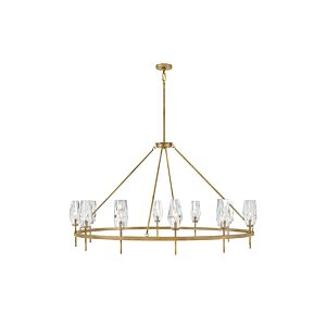 Ana LED Chandelier in Heritage Brass by Hinkley