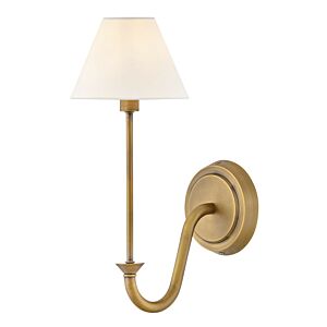 Greta LED Wall Sconce in Heritage Brass by Hinkley