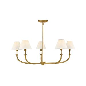 Greta LED Chandelier in Heritage Brass by Hinkley