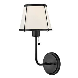 Clarke LED Wall Sconce in Black by Hinkley