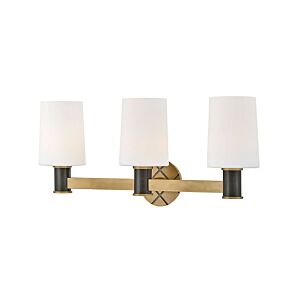 Declan LED Bathroom Vanity Light in Heritage Brass by Hinkley