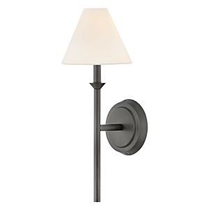 Greta LED Wall Sconce in Blackened Brass by Hinkley